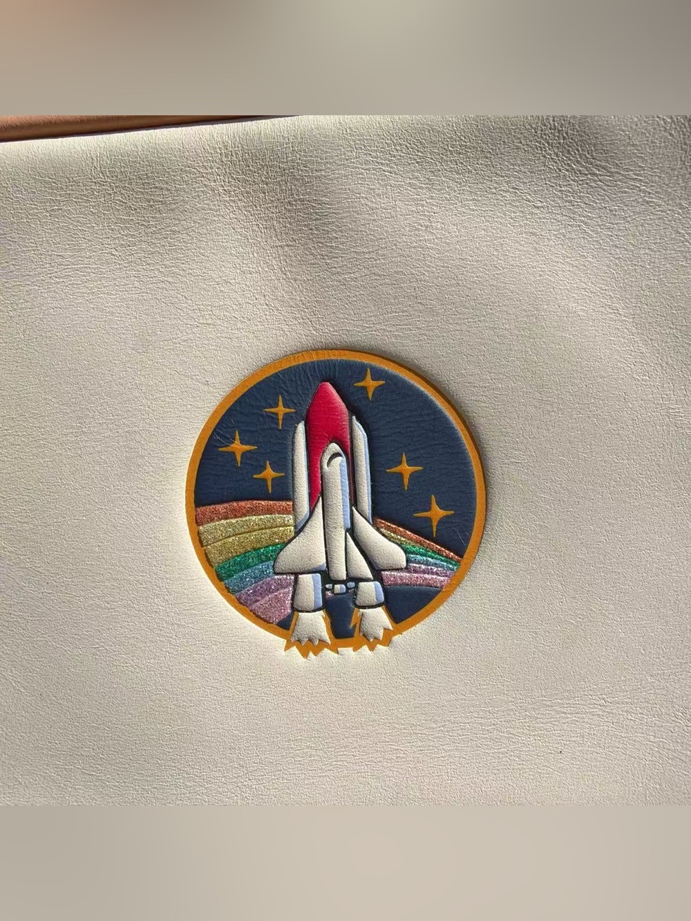 Coach Crossbody Clutch With Embossed Rocket Shuttle 10851 - Picture 2 of 14